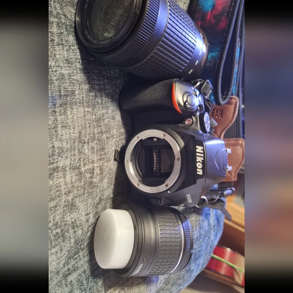 Nikon d3500 set up